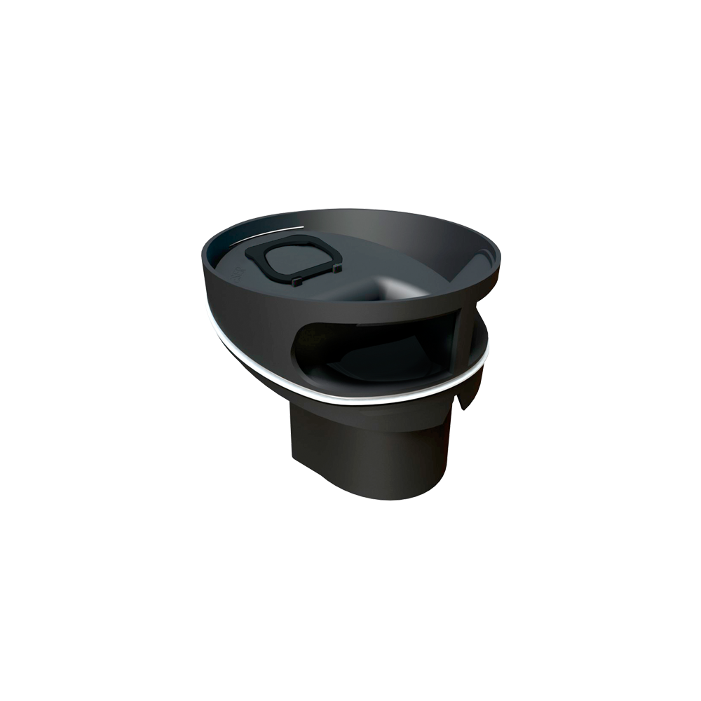Vieser special water trap for floor drains